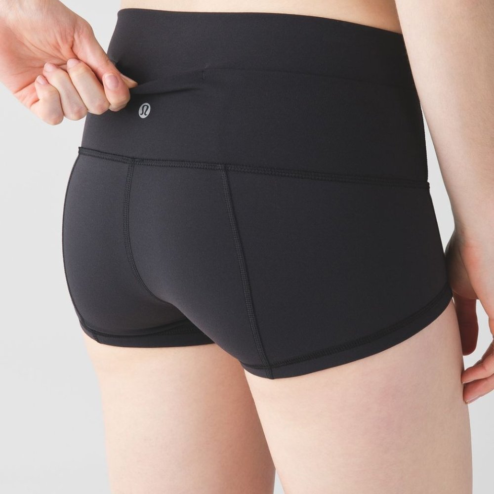 lululemon high rise boogie shorts